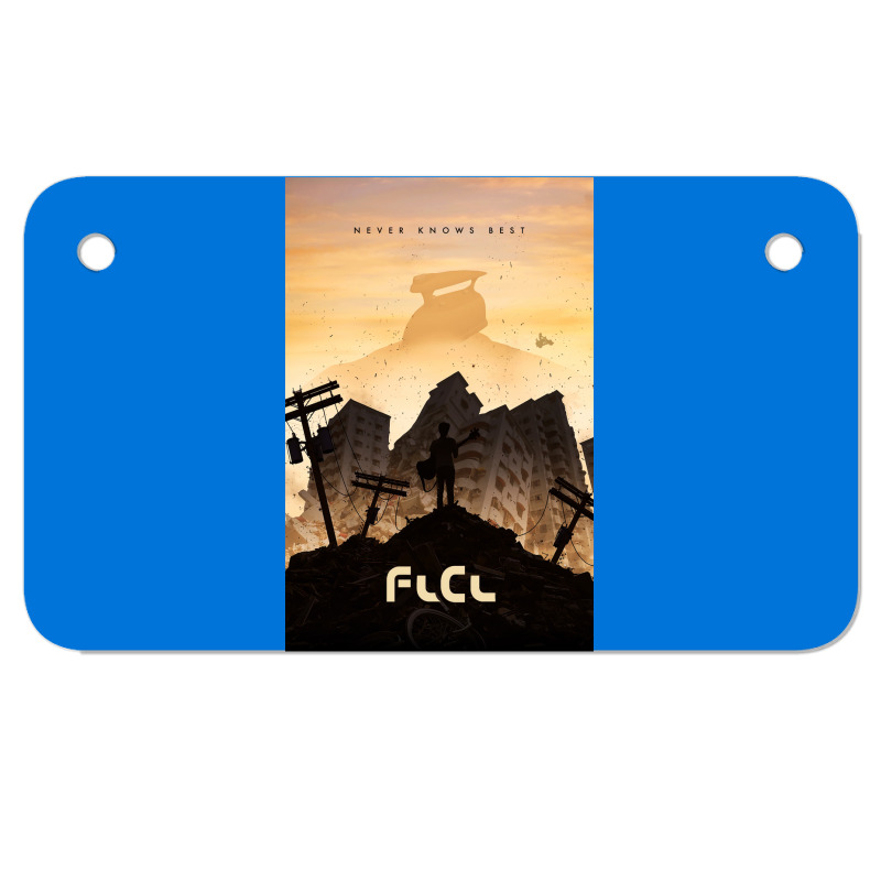 Flcl Concept Poster Poster Motorcycle License Plate | Artistshot