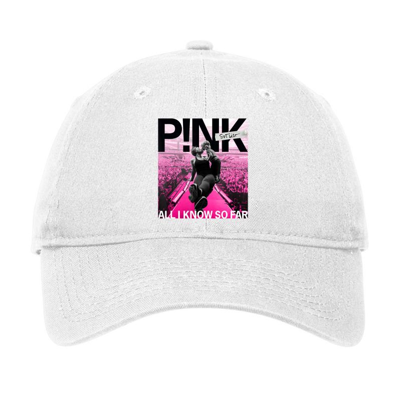 Pink Official All I Know So Far Adjustable Cap by Min09 | Artistshot