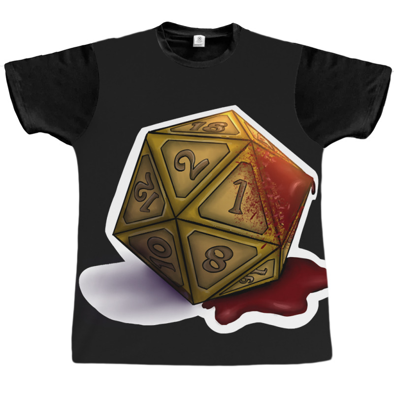 Trending Bloody Dice Graphic T-shirt by webberkyla | Artistshot