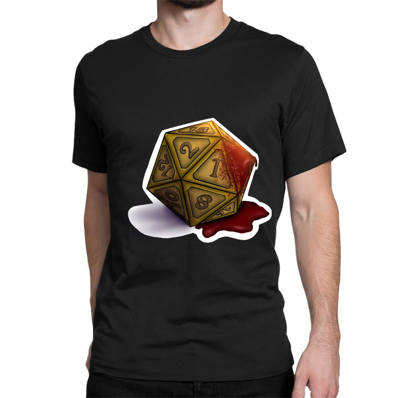 Trending Bloody Dice Classic T-shirt by webberkyla | Artistshot