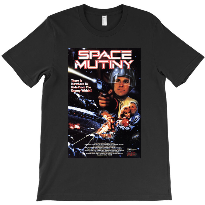 Space Mutiny 1988 Cult Space Opera Action Movie Poster T-shirt | Artistshot