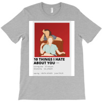 10 Things I Hate About You Minimalist Poster T-shirt | Artistshot