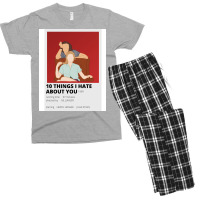 10 Things I Hate About You Minimalist Poster Men's T-shirt Pajama Set | Artistshot