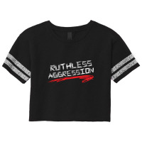 Ruthless Aggression Scorecard Crop Tee | Artistshot