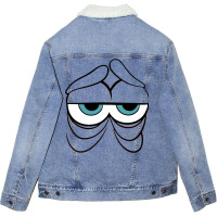 Hank   Finding Dory Unisex Sherpa-lined Denim Jacket | Artistshot