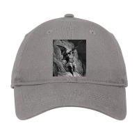 Gustave Dore Paradise Lost Satan Profile Poster Adjustable Cap | Artistshot