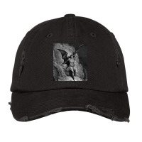 Gustave Dore Paradise Lost Satan Profile Poster Vintage Cap | Artistshot