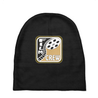 Film Reel Cinema Film Crew Baby Beanies | Artistshot