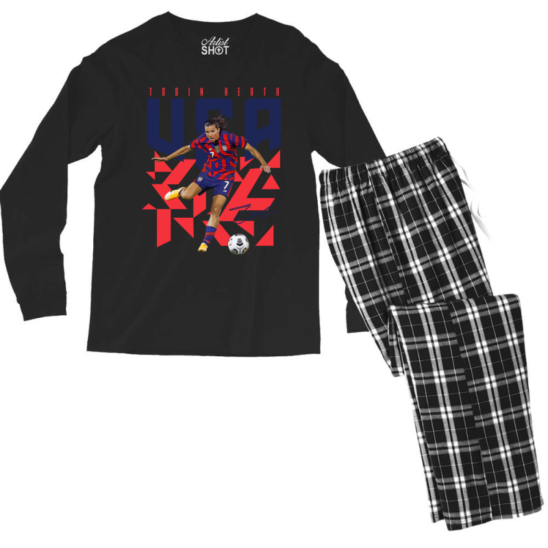 Tobin Heath Men's Long Sleeve Pajama Set by ArleanKah | Artistshot