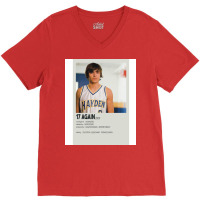 17 Again 2009  Movie Poster V-neck Tee | Artistshot