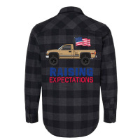 Raising Expectations Gold Flannel Shirt | Artistshot