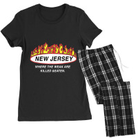 Limited Edition New Jersey Where The Weak Are Killed And Eaten Women's Pajamas Set | Artistshot