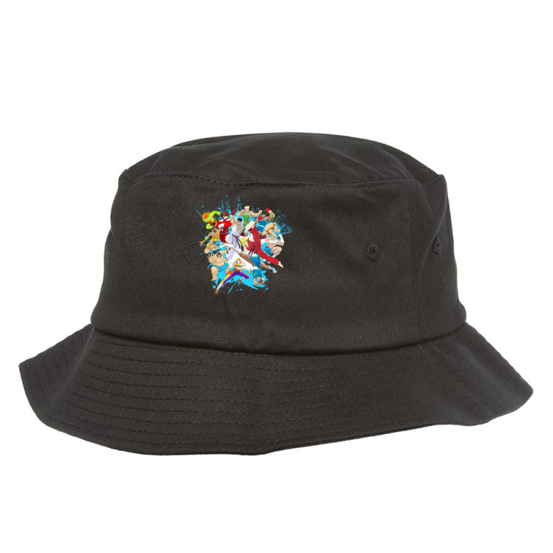 Street Fighting World Warriors Bucket Hat by AbeaJuanje | Artistshot