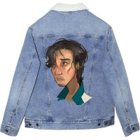 Limited Edition Gi Hun-gwzaf Unisex Sherpa-lined Denim Jacket | Artistshot