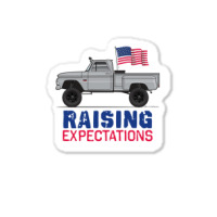 Raising Expectations Silver Sticker | Artistshot