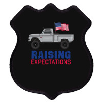 Raising Expectations Silver Shield Patch | Artistshot