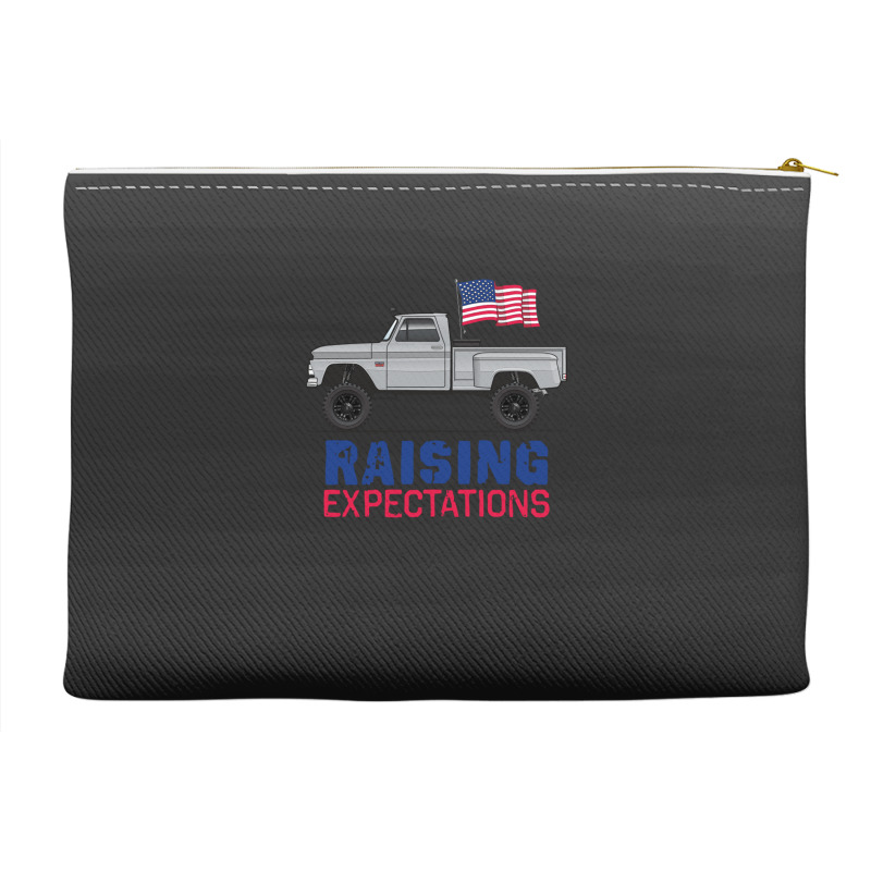 Raising Expectations Silver Accessory Pouches | Artistshot