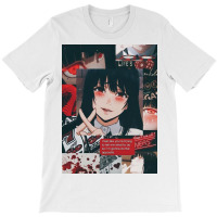 Kakegurui Anime Girl Collage Poster Funny T-shirt | Artistshot