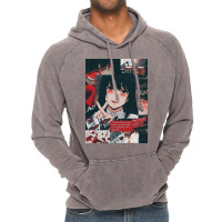 Kakegurui Anime Girl Collage Poster Funny Vintage Hoodie | Artistshot