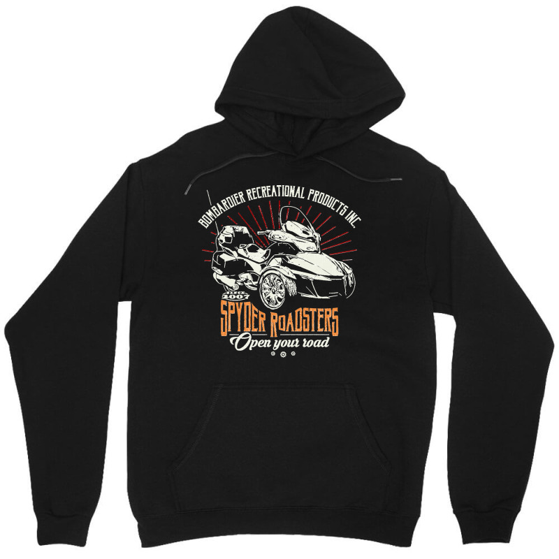 Can Am Spyder Brp Roadsters Unisex Hoodie by JohnDavidMay | Artistshot