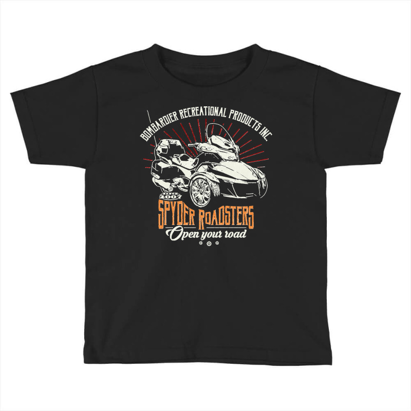 Can Am Spyder Brp Roadsters Toddler T-shirt by JohnDavidMay | Artistshot