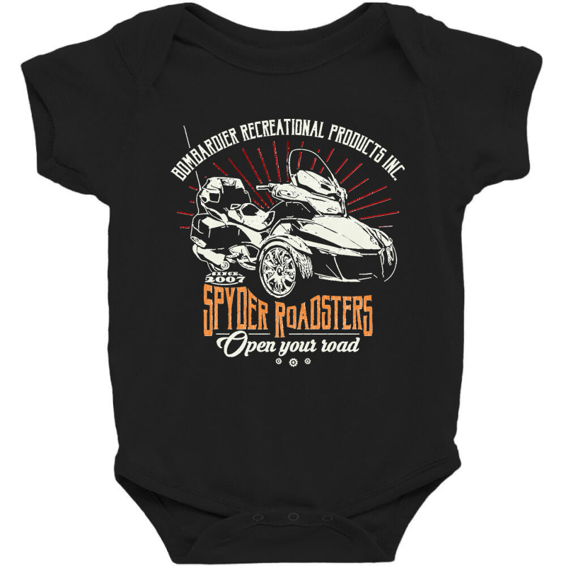 Can Am Spyder Brp Roadsters Baby Bodysuit by JohnDavidMay | Artistshot