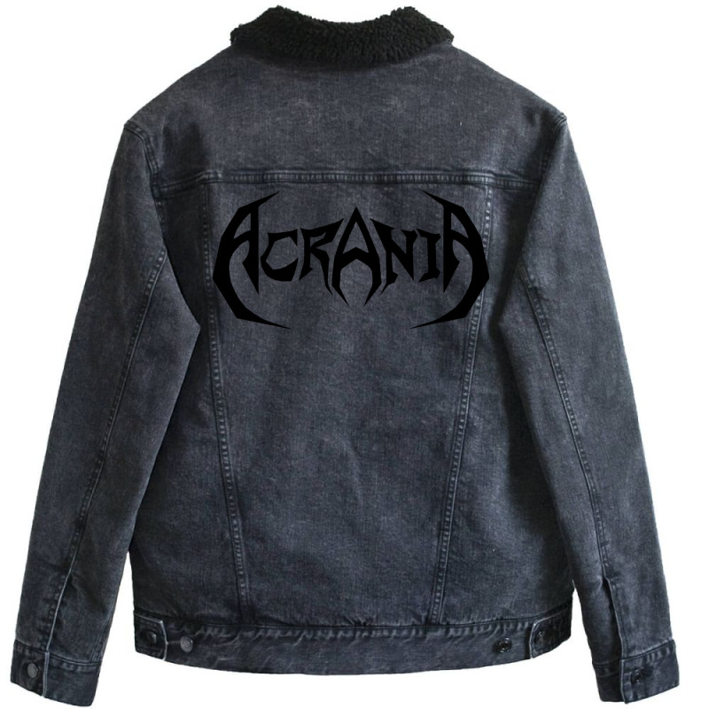 Music Metal Acrania   Gift Unisex Sherpa-Lined Denim Jacket by klarieafcerf | Artistshot