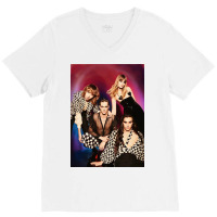 Maneskin Title Magazin 2021 Vanity Fair Poster Boy V-neck Tee | Artistshot