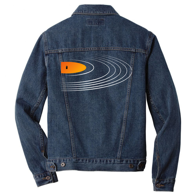 Music Retro Vinyl Record Classic  Gift Tumblr Men Denim Jacket by tchofskitio | Artistshot