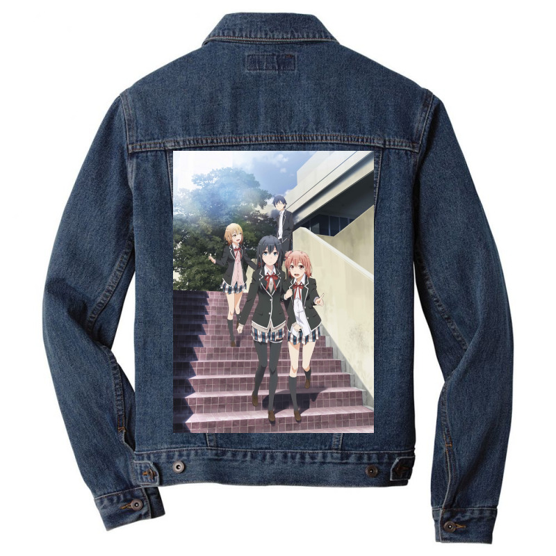 Oregairu Yukino Yui Iroha 8man Poster Men Denim Jacket by vulumagelsyh | Artistshot