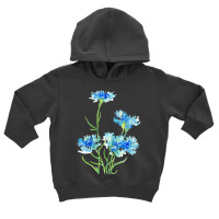 Cornflower Watercolor Painting T  Shirt Toddler Hoodie | Artistshot