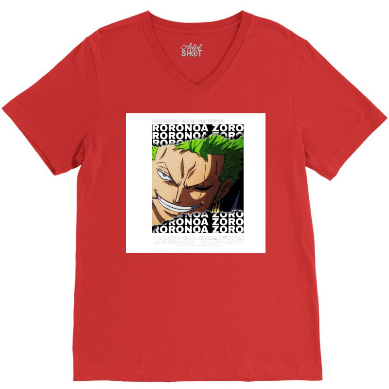 Pirate Anime Poster Trending V-Neck Tee by vulumagelsyh | Artistshot