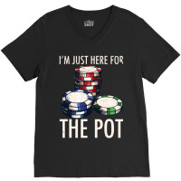 Limited Edition Poker Texas Hold'em Gambling Pot Cards Player Gift V-neck Tee | Artistshot