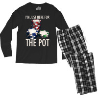 Limited Edition Poker Texas Hold'em Gambling Pot Cards Player Gift Men's Long Sleeve Pajama Set | Artistshot