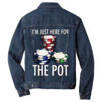 Limited Edition Poker Texas Hold'em Gambling Pot Cards Player Gift Men Denim Jacket | Artistshot