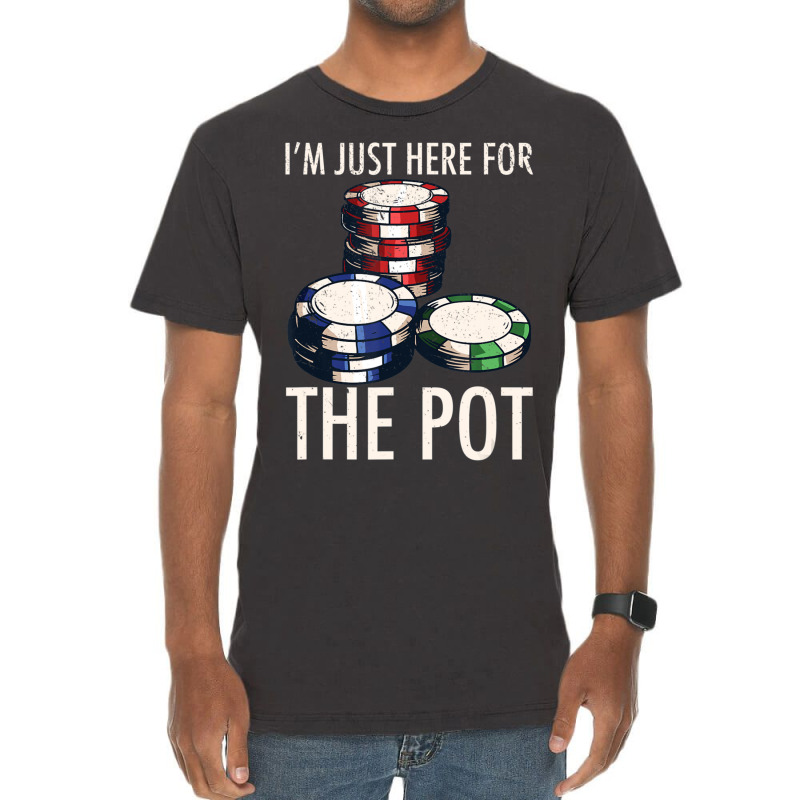 Limited Edition Poker Texas Hold'em Gambling Pot Cards Player Gift Vintage T-shirt | Artistshot