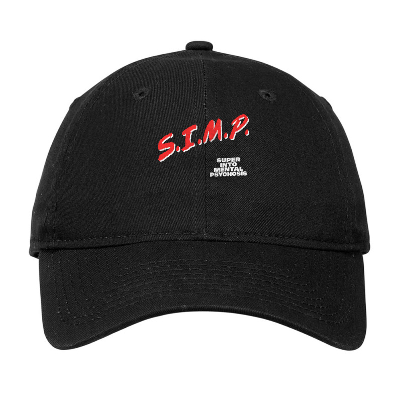 Simp Super Into Mental Psychosis Dare Parody Adjustable Cap by CaridadAlstott | Artistshot