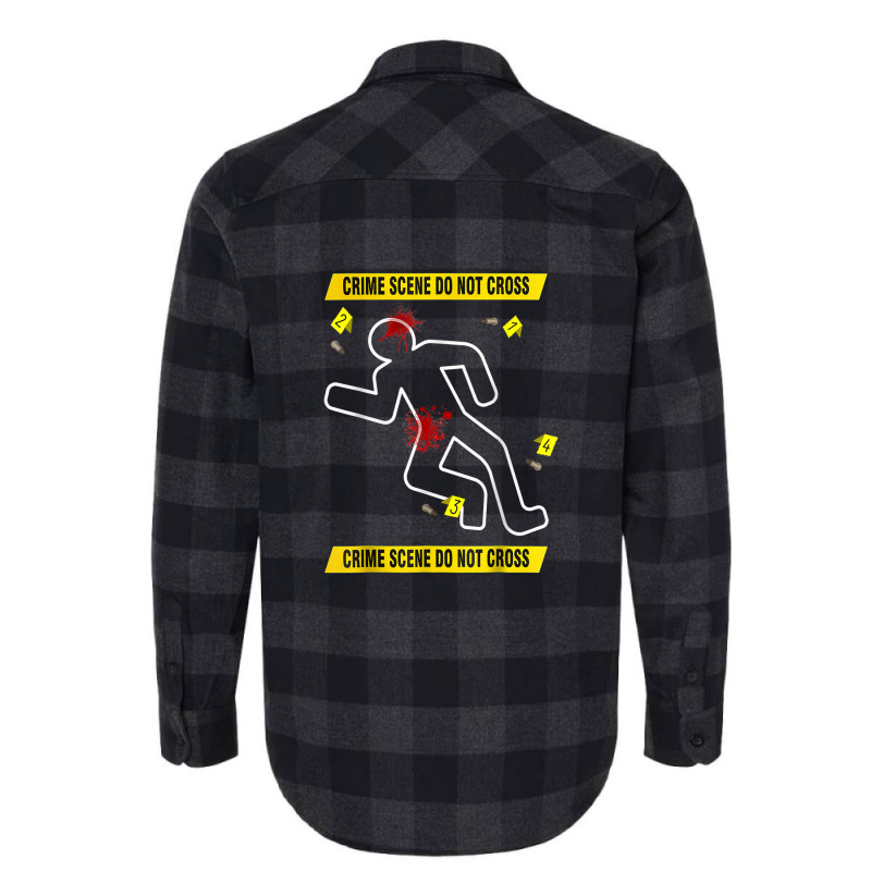 Crime Scene Investigation, Forensic Evidence, Csi Police Flannel Shirt by KarinLeighPurcell | Artistshot