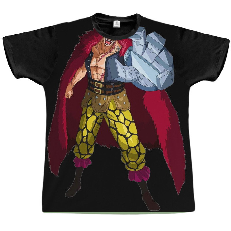 One Piece Eustass Kid Poster Yellow Graphic T-shirt | Artistshot