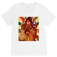 Martin Gawked Aesthetic V-neck Tee | Artistshot