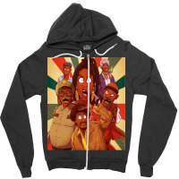 Martin Gawked Aesthetic Zipper Hoodie | Artistshot