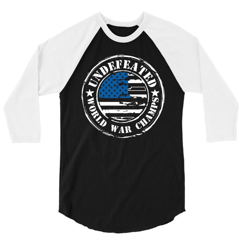 World War Champs 3/4 Sleeve Shirt | Artistshot