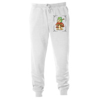 Cottage Core Frog Playing Banjo On Top Of A Mushroom Unisex Jogger | Artistshot