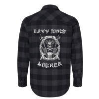 Hot Trend Welcome To Davy Jones Locker Cool Pirate Bottom Of The Sea Flannel Shirt | Artistshot