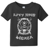 Hot Trend Welcome To Davy Jones Locker Cool Pirate Bottom Of The Sea Baby Tee | Artistshot