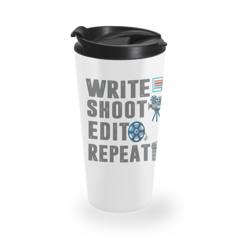 Filming Films Director Actor Actress Spectator Cinema Television Strea Travel Mug | Artistshot