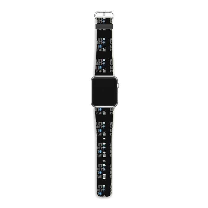 Filming Films Director Actor Actress Spectator Cinema Television Strea Apple Watch Band | Artistshot