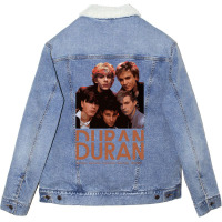 Squads New Wave Girl Unisex Sherpa-lined Denim Jacket | Artistshot