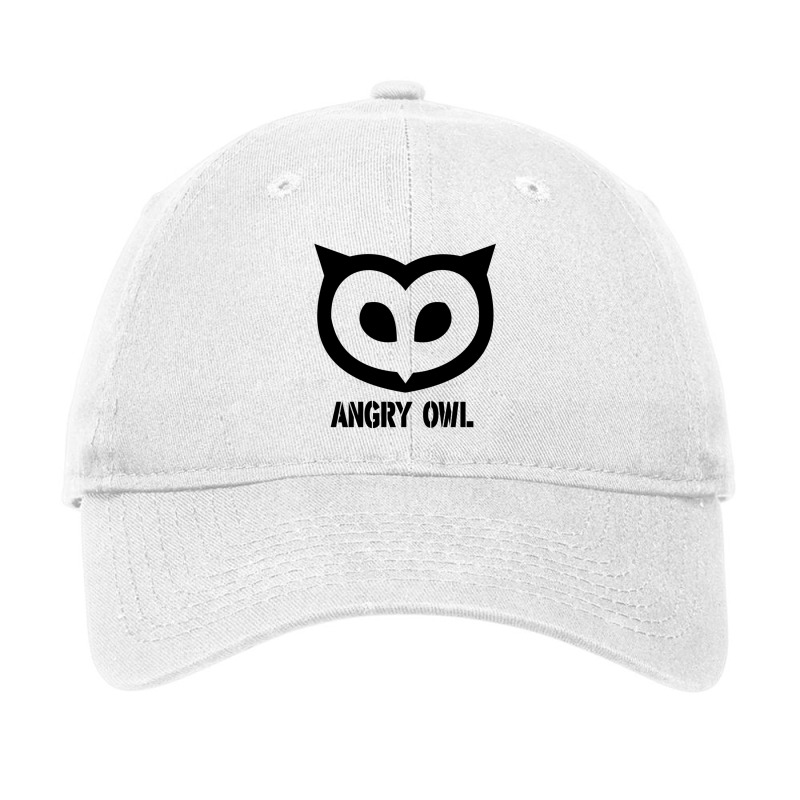 Angry Black Owl Adjustable Cap by CHRISTOPHERBARRERAS | Artistshot