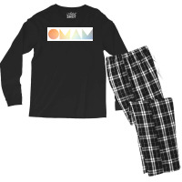 Of Monsters And Men Gradient Poster Vintage Men's Long Sleeve Pajama Set | Artistshot